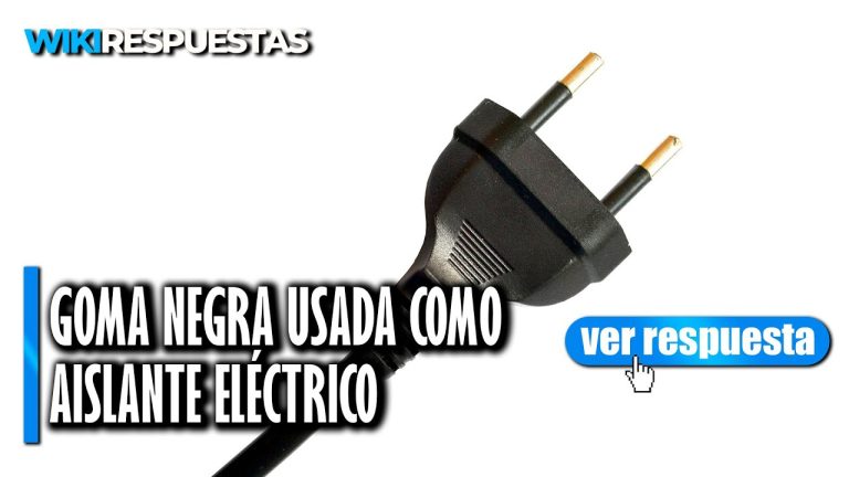 Todo lo que necesitas saber sobre el uso de la goma negra como aislante eléctrico en Perú: requisitos, trámites y aplicaciones