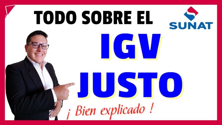 Todo lo que necesitas saber para calcular y pagar el IGV justo según la SUNAT en Perú