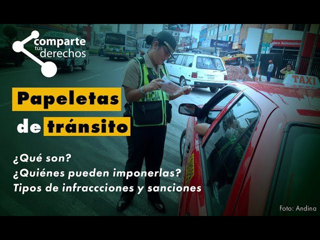Infracciones de tránsito en Lima: Guía completa para realizar trámites en Perú