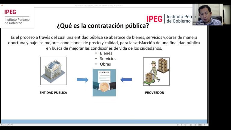 Instituto Peruano de Contrataciones del Estado: Todo lo que necesitas saber sobre trámites y procesos en Perú