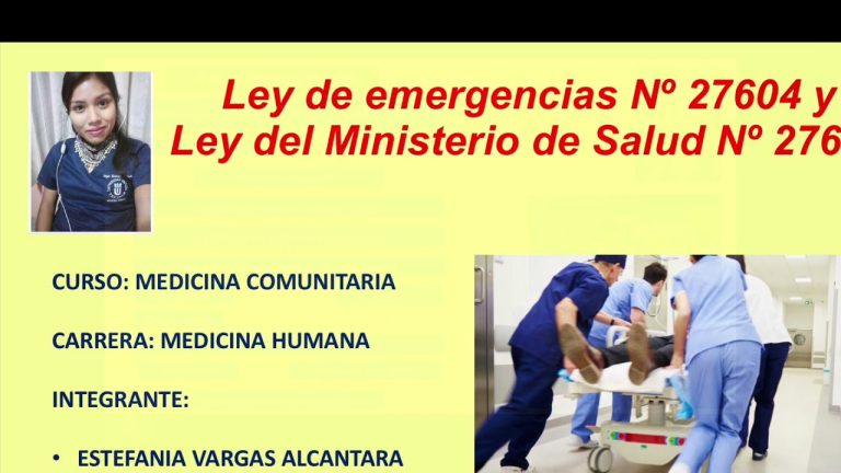 Todo lo que necesitas saber sobre la ley de emergencia 27604 en Perú: trámites y requisitos actualizados