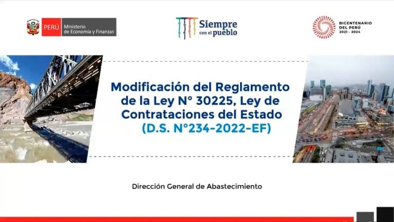 Guía completa sobre las modificaciones al reglamento de la ley de contrataciones del estado en Perú: todo lo que necesitas saber para realizar trámites con éxito