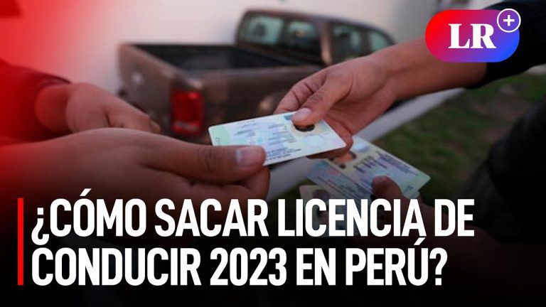 Todo lo que debes saber sobre el brevete de auto en Perú: requisitos, trámite y consejos