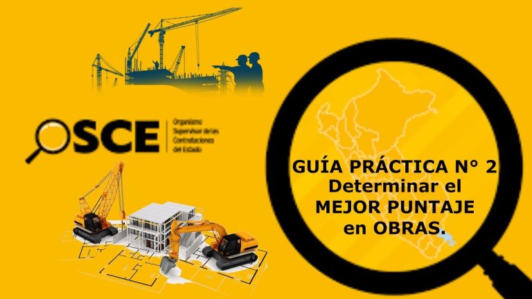 Guía completa sobre Licitación Pública OSCE en Perú: ¡Descubre cómo participar con éxito en estos trámites!