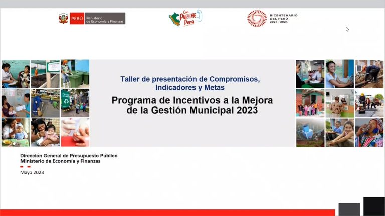 Descubre todo sobre el MEFP Programa de Incentivos en Perú: Requisitos y Beneficios