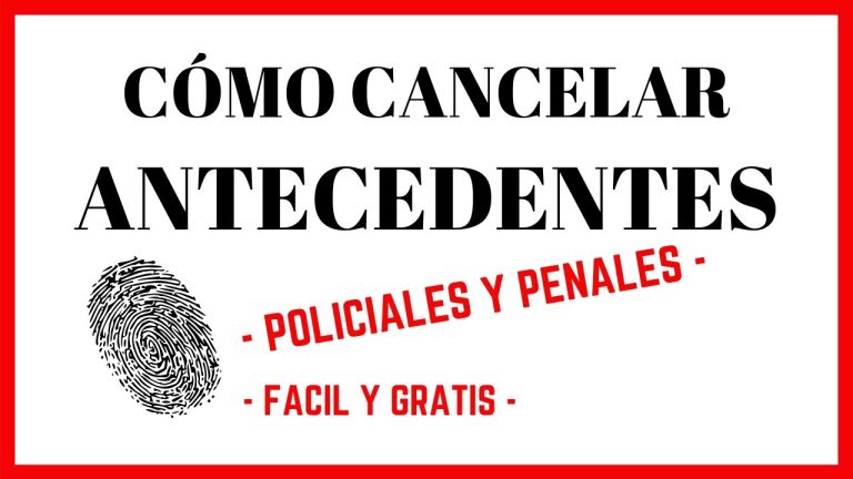 Guía paso a paso: Modelo de Solicitud de Cancelación de Antecedentes Policiales en Perú