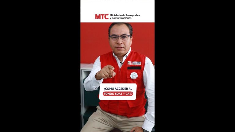 Todo lo que necesitas saber sobre el MTC SOAT en Perú: Requisitos, Pasos y Beneficios en 2021