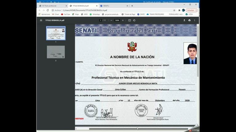Todo lo que necesitas saber sobre el nombre de SENATI en Perú: trámites y requisitos