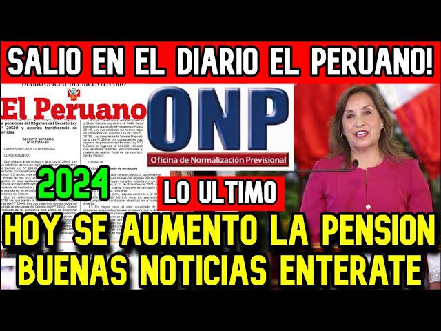 Todo lo que necesitas saber sobre la ONP hoy en el Diario El Peruano: Trámites en Perú