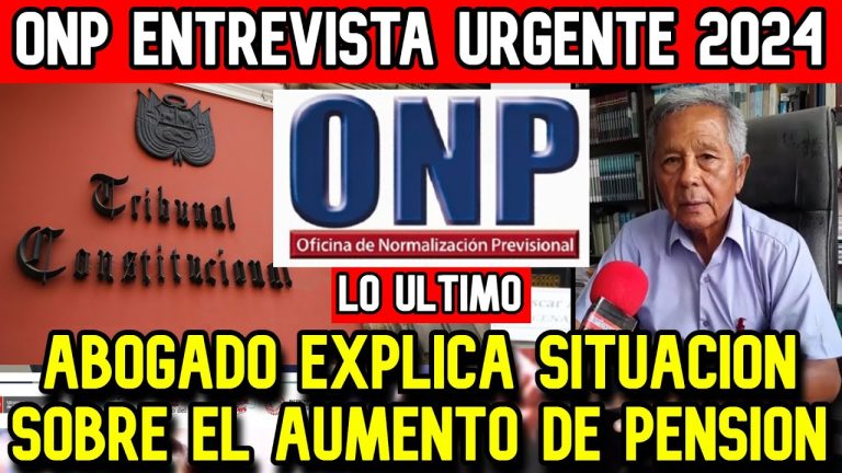 Onp Noticias Hoy: Novedades y Actualizaciones sobre Trámites en Perú