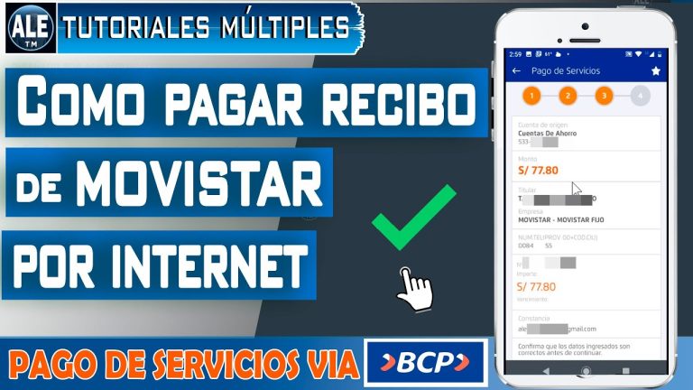 ¿Cómo pagar tu servicio de internet Movistar con BCP en Perú? Guía paso a paso