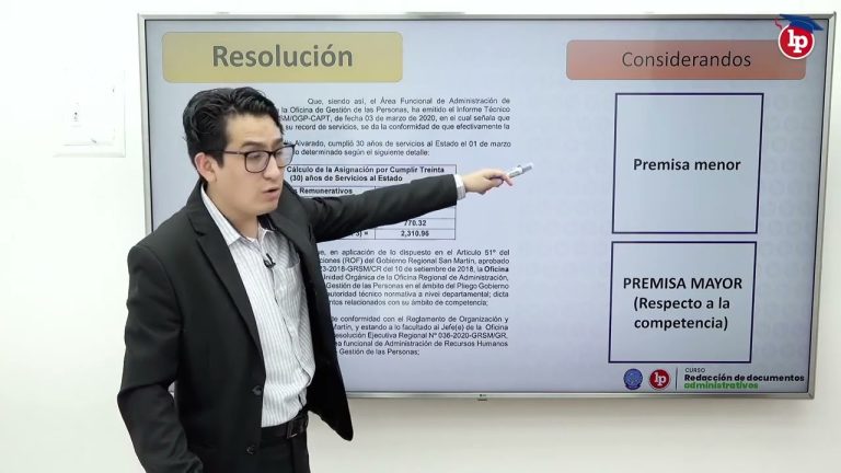 Guía completa: Conoce las partes fundamentales de una resolución administrativa en Perú