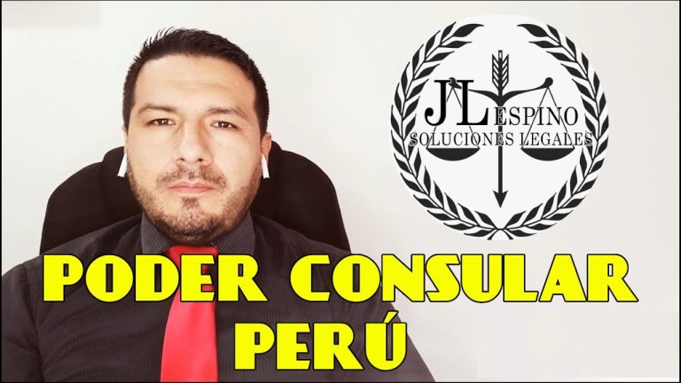 Todo lo que necesitas saber sobre el poder consulado en Perú: trámites, requisitos y pasos a seguir