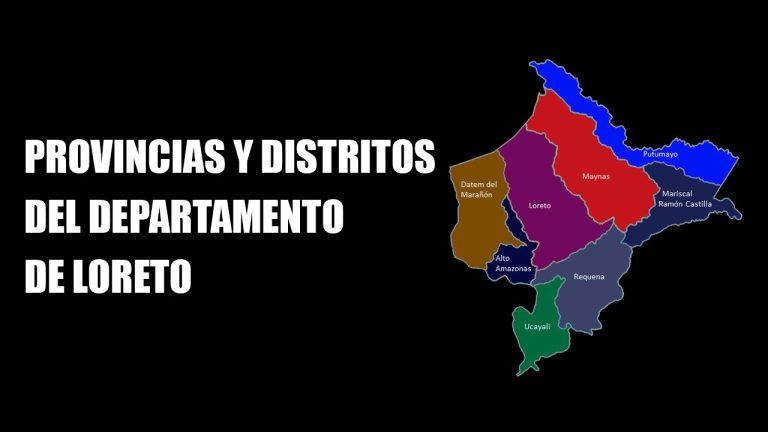 Guía completa de provincias y distritos de Loreto: Descubre todo lo que necesitas saber para realizar trámites en Perú