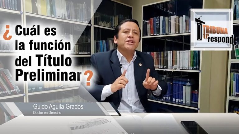 Título Preliminar en Perú: Todo lo que Necesitas Saber sobre este Aspecto Legal