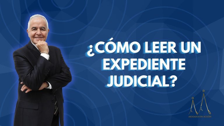 Descubre todo sobre el expediente judicial: ¿Qué es y cómo obtenerlo en Perú?