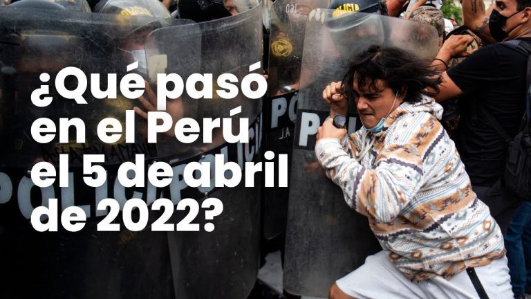 Descubre lo que sucedió un 5 de abril en Perú: ¿Cómo afecta esto a tus trámites en el país?