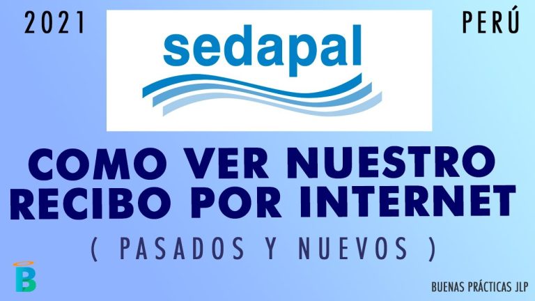 Todo lo que debes saber sobre el recibo virtual de Sedapal en Perú: trámites y gestiones