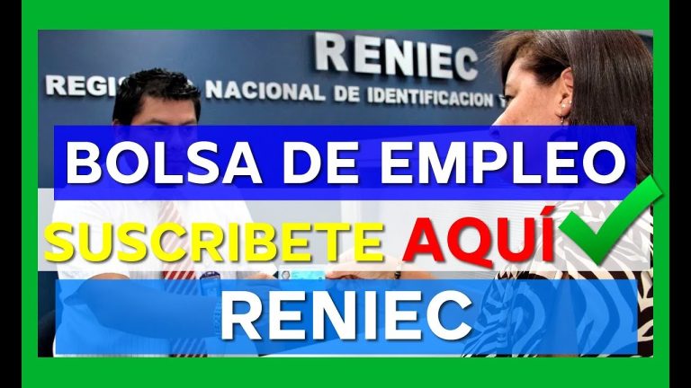 Todo lo que necesitas saber sobre los trámites laborales en Perú con RENIEC
