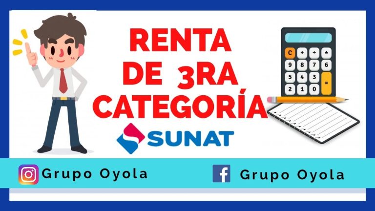 Todo lo que necesitas saber sobre la renta de tercera categoría Sunat en Perú: trámites y requisitos