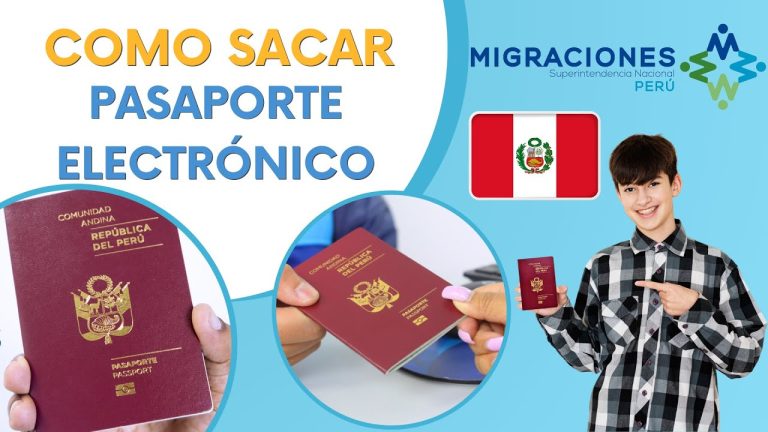 Todo lo que necesitas saber para sacar el pasaporte electrónico en Perú: requisitos, trámites y consejos prácticos