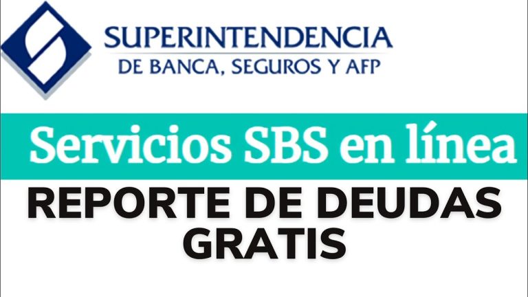Todo lo que necesitas saber sobre el reporte de deudas en www.sbs.gob.pe: Guía completa para trámites en Perú