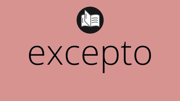Todo lo que necesitas saber sobre el significado de la palabra ‘Excepto’ en trámites en Perú