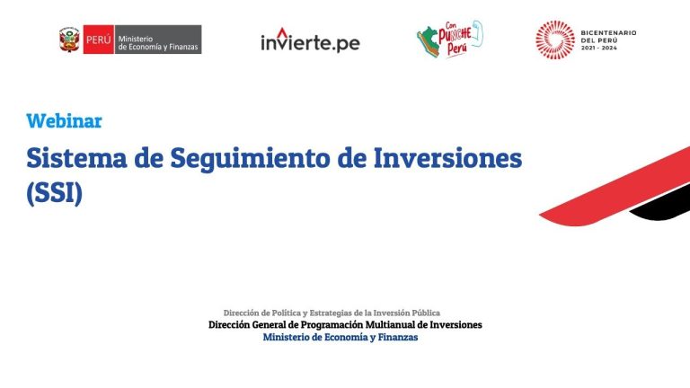 Descubre Cómo Funciona el Sistema de Seguimiento de Inversiones MEF en Perú: Todo lo que Necesitas Saber