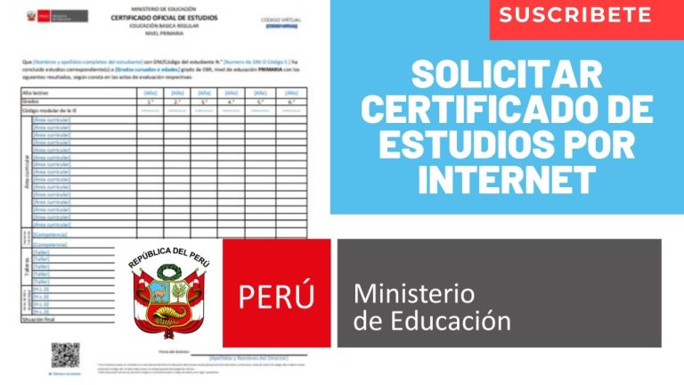 Todo lo que debes saber sobre la solicitud de certificado de estudios secundarios en Perú: requisitos, proceso y tiempos de entrega