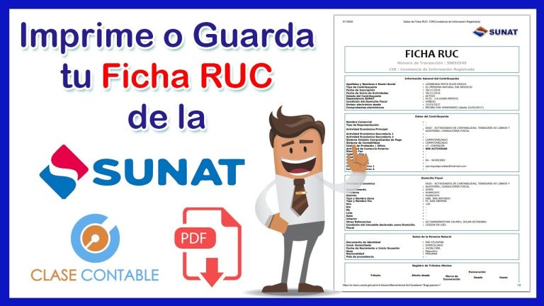 Todo lo que necesitas saber sobre SUNAT Clave SOL y cómo obtener tu ficha RUC en Perú