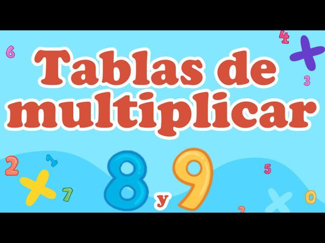 ¡Domina la multiplicación con la tabla del 8 y 9! Descubre cómo realizar trámites en Perú de forma sencilla
