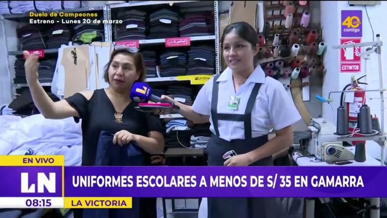 Todo lo que necesitas saber sobre uniformes escolares en Gamarra: Guía completa para padres en Perú