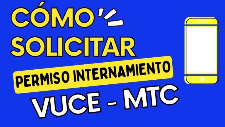 Todo lo que necesitas saber sobre VUCE MTC: Trámites y procesos en Perú
