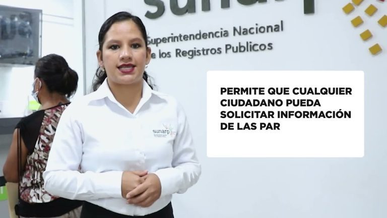 Todo lo que necesitas saber sobre el sistema Sunarp: trámites y procedimientos en Perú