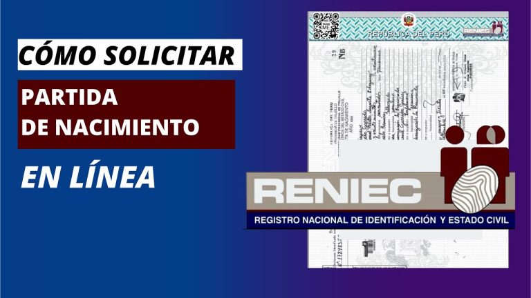 Descubre cómo obtener partidas del Reniec de forma rápida y sencilla en Perú