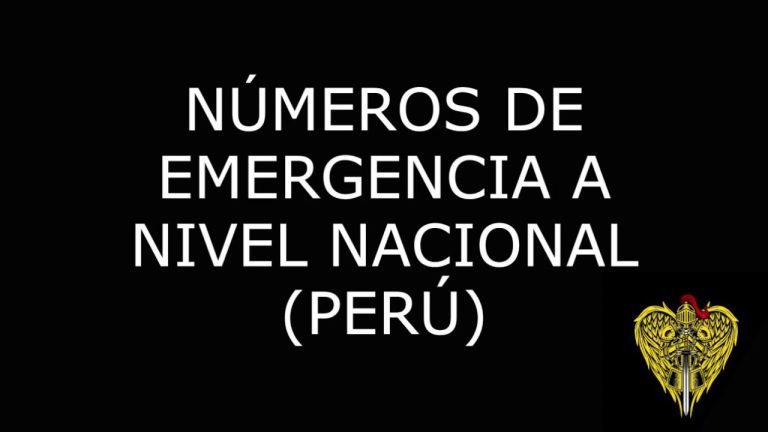 Guía completa: Número de emergencia en Perú para trámites y situaciones urgentes